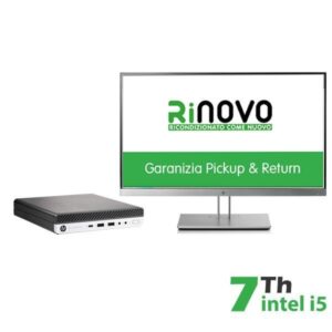 BUNDLE PC MINI HP 600-800 G3 INTEL CORE I5-7GEN. + MONITOR HP 23" E233 (RNBUNDLE23)
