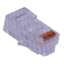 Connettori RJ45 / 8 Cat5E per crimpare