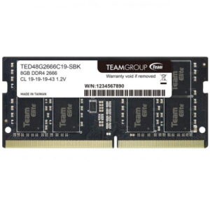 Memoria RAM DDR4 8GB SODIMM Team Group 3200 Mhz PC4-25600 CL22