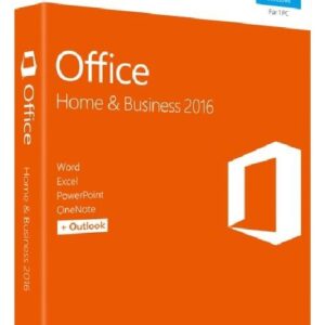 SOFTWARE OFFICE HOME AND BUSINESS 2016 (T5D-02801)MEDIALESS (KEY CARD) Software Microsoft Office Home and Business 2016 SP2 - 32/64 Bit - Medialess - 1 PC - Licenza elettronica (NO CD)