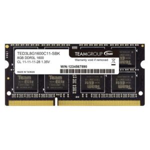 Memoria RAM DDR3 8GB SODIMM Team Group 1600 Mhz PC3L 1.35V