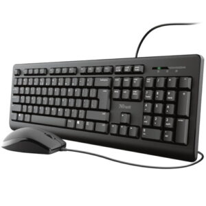 Kit Tastiera Mouse USB Trust TKM-250 Spill Resistant