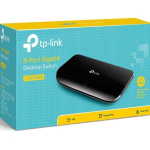SWITCH RETE 8 PORTE TP-LINK TL-SG1008D GIGABIT