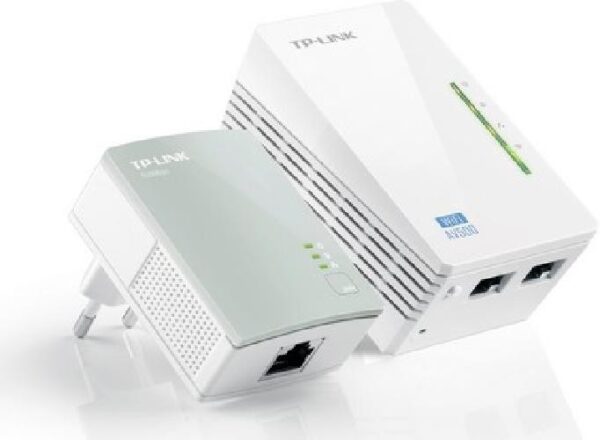 KIT ADATTATORE DI RETE POWERLINE TL-WPA4220KIT 300 MBPS WIRELESS
