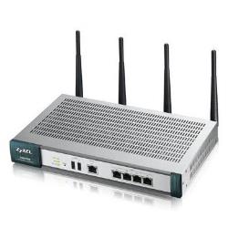 UAG4100 Unified Access Gateway 4100, Hot-Spot N 300Mbps. 4 Porte LAN Giga, 1 porta WAN, supporto fino a 200 utenti incluso (estendibile a 300), rilascio credenziali tramite SMS/Web. Stampante opzionale. Wireless LAN Controller 8 AP incluso (estendibile a 16). Facebook Login.