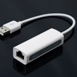 Adattatore-interfaccia USB 2.0 verso Ethernet rete Lan