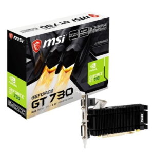 Msi SCHEDA VIDEO GEFORCE GT730K 2 GB DDR3 N730K-2GD3H/LPV1 PCI-E