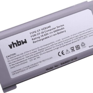 Panasonic Toughbook Li-Ion batteria 6600mAh (10.65V) compatibile con laptop notebook CF-30, CF-31, CF-53