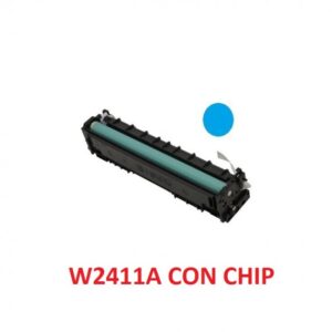 TONER W2411A CIANO COMPATIBILE 216A CON CHIP PER HP Color LaserJet Pro M155,MFP M182nwM183fw CAPACITA 850 PAGINE