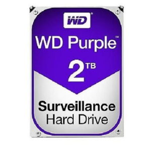 HARD DISK PURPLE 2 TB SATA 3 3.5" (WD20PURZ)