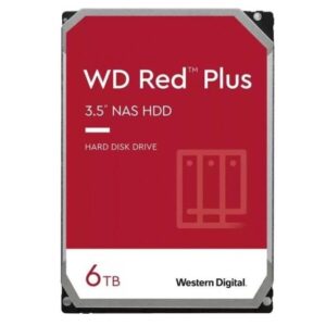 HARD DISK RED PLUS 6 TB SATA 3 3.5" NAS (WD60EFPX)