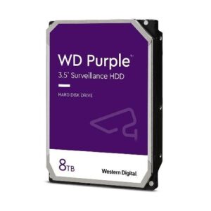 Western digital HARD DISK PURPLE 8 TB SATA 3 3.5"