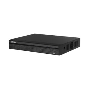 XVR 5 in 1 di 8 canali HDCVI/HDTVI/AHD/CVBS + 2 canali IP 6MP (sommato alle entrate BNC). Le entrate BNC possono convertirsi in IP. Formato H.265+/H.265. Audio bidirezionale. Riproduce 8 canali 720P. 40 Mbps. Registrazione canale 1 1080N/720P (25 ips) + resto dei canali 1080N/720P (15 ips), 960H, D1, CIF (25 ips). Uscite HDMI e VGA a 1080P. Fino a 1 HDD SATA di fino a 6TB. RJ45 Fast Ethernet. Onvif, CGI, P2P, DDNS. 2 USB, 1 RS485. 12V CC.