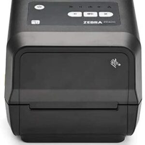 Zebra ZD420 Thermal transfer 203 x 203DPI label printer - Label Printers (Thermal transfer, 203 x 203 DPI, 102 mm/sec, 10.4 cm, EPL2,XML,ZPL II, 256 MB)