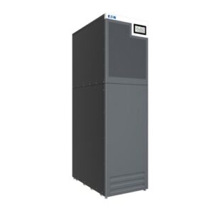 UPS Eaton 93T, UPS Tower Online, 40 kVA,
3 fasi in ingresso/3 in uscita, fattore di potenza
unitario, Interruttore di Bypass di
Manutenzione Interna, Batterie Interne
3x32x9Ah