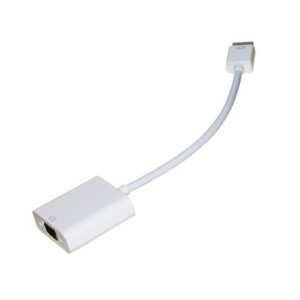 Link ADATTATORE HDMI MASCHIO - VGA FEMMINA CON AUDIO - JACK 3.5MM - BIANCO